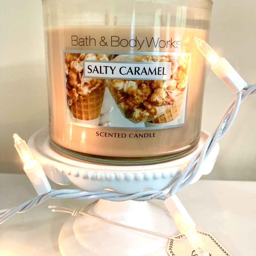 Salty Caramel Bath & Body Works Candle - Picture 2 of 6